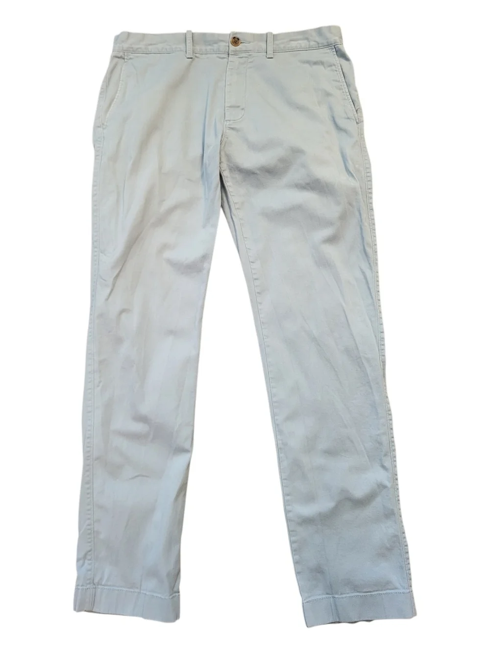 J. Crew Light Blue Men's Slim-Fit Flex Chino Pants - Size 33